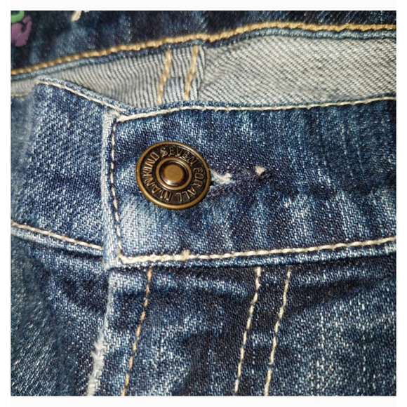 7 For All Mankind Women's Super Skinny Jeans Size 26 - Picture 3 of 12